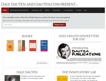 Tablet Screenshot of dauten.com
